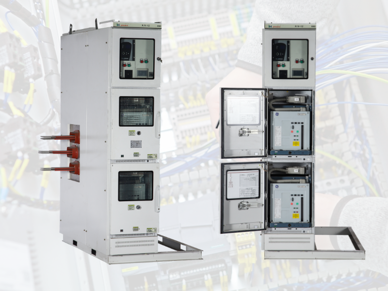 P/V-12(D)W550 Double-tier AC Metal-enclosed Switchgear